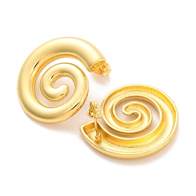 Brass Stud Earrings for Women EJEW-U015-13G-02-1