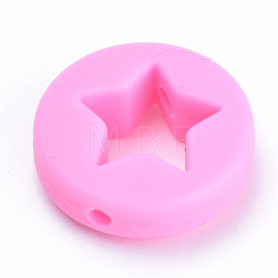 Food Grade Eco-Friendly Silicone Focal Beads SIL-T040-07-1