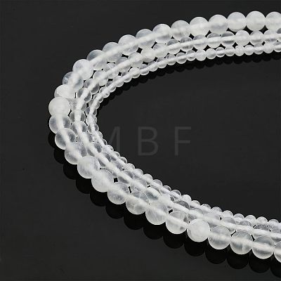 3 Strands 3 Styles Natural Selenite Beads Strands G-CA0001-59-1