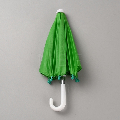 Mini Polyester Doll Umbrella AJEW-WH0314-462A-1