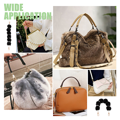 Fluffy Short Bag Straps FIND-WH0152-094A-1