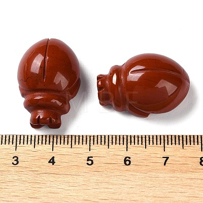 Natural Red Jasper Carved Healing Figurines G-B062-02D-1