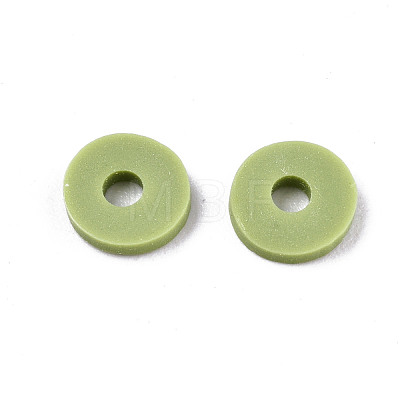 Handmade Polymer Clay Beads CLAY-Q251-8.0mm-49-1