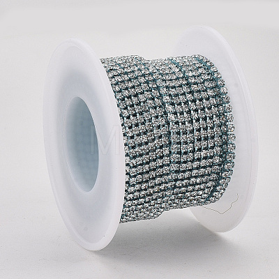 Electrophoresis Iron Rhinestone Strass Chains CHC-Q009-SS6.5-A01-1-1