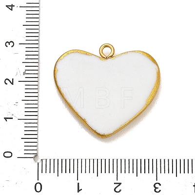 Printed Porcelain Pendants STAS-C183-03A-03-1