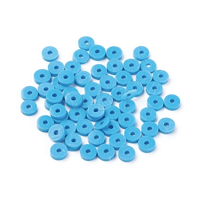 Eco-Friendly Handmade Polymer Clay Beads CLAY-R067-4.0mm-33-1