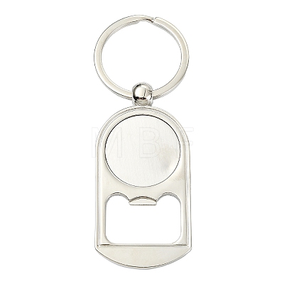 1Pc Zinc Alloy Cabochon Settings Bottle Openers AJEW-YW0002-15-1