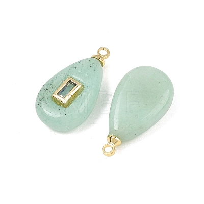 Dyed Natural White Jade Pendants GG-CBA4154-03G-03-1