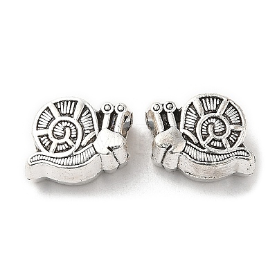 Tibetan Style Alloy European Beads X-PALLOY-I220-03AS-1
