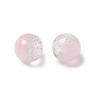 Two Tone Resin Beads RESI-Q025-02A-D-1