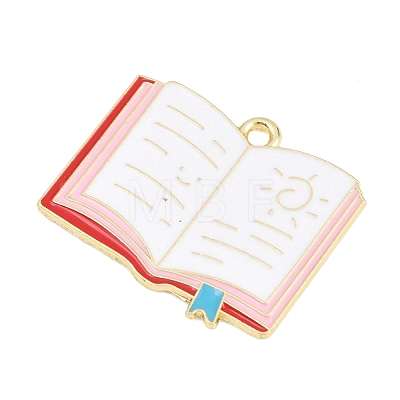 Back to School Alloy Enamel Pendants FIND-E054-02M-1