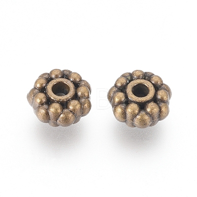 Tibetan Style Alloy Spacer Beads LS-MLF0358Y-NF-1