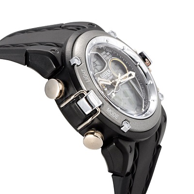 OHSEN Brand Men's Silicone Sport Watches WACH-N002-03-1