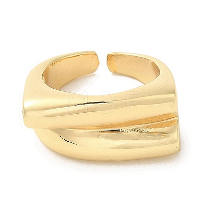 Brass Rings for Women RJEW-E295-39G-1