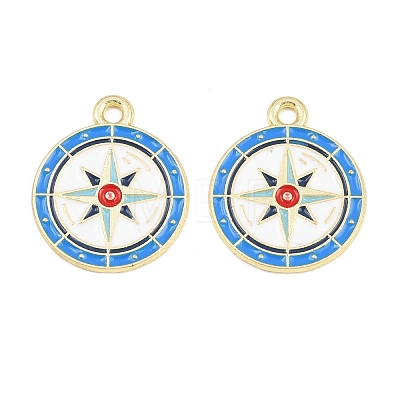 Alloy Enamel Pendants FIND-E057-01E-1