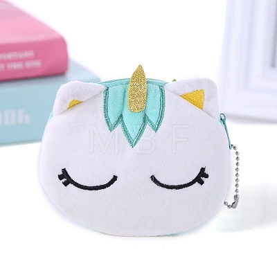 Plush Unicorn Coin Purses PW-WG5488C-03-1