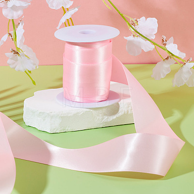 10 Yards Double-Face Polyester Satin Ribbons SRIB-TA0001-16A-1