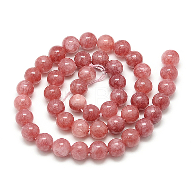 Natural Quartz Beads Strands X-G-S150-6mm-06-1-1