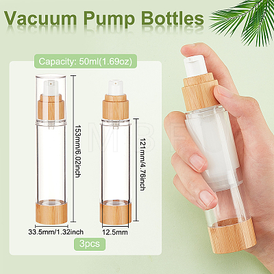 Plastic Vacuum Pump Bottles MRMJ-WH0070-81-1