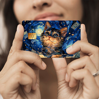 Plastic Waterproof Card Stickers STIC-WH0032-023-1