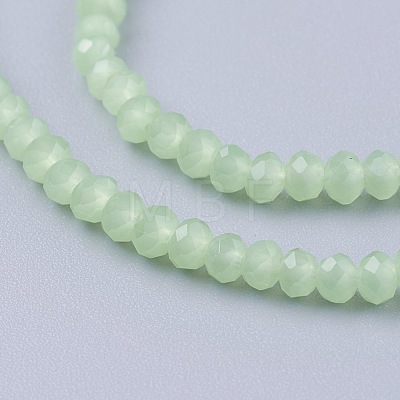 Imitation Jade Glass Beads Strands X-GLAA-G045-A11-1
