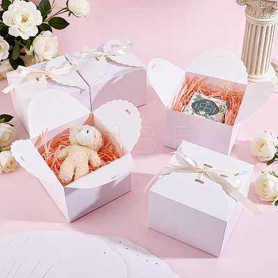 30 Sets Square Paper Gift Boxes CON-PH0003-47-1