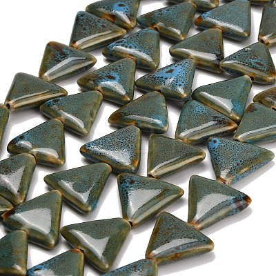 Vintage Handmade Porcelain Beads Strands PR-CBAB2F0-06-1