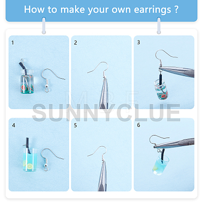 SUNNYCLUE DIY Dangle Earring Making DIY-SC0010-40P-1