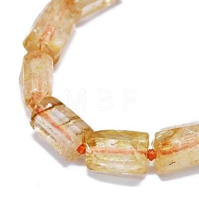 Natural Citrine Beads Strands G-O170-113-1