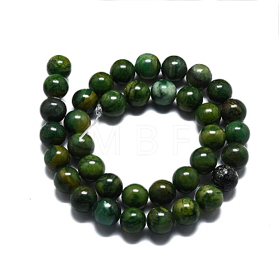 Natural African Jade Beads Strands G-I356-A01-03-1
