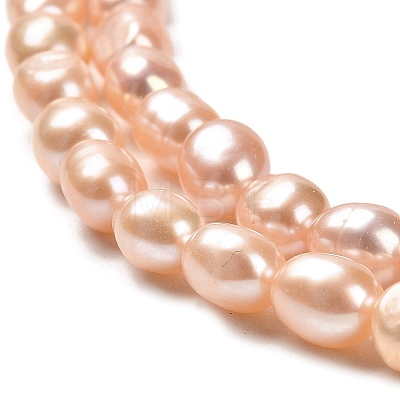 Natural Cultured Freshwater Pearl Beads Strands PEAR-E016-071-1