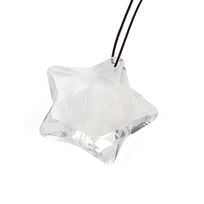 Star Glass Suncatchers HJEW-Z009-01A-01-1