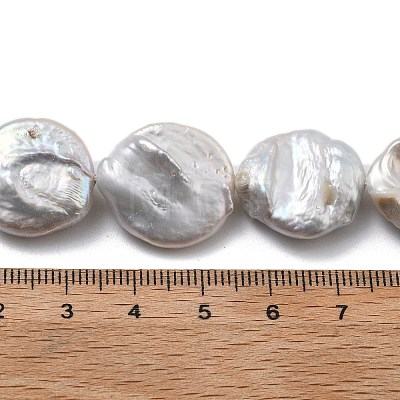 Natural Baroque Keshi Pearl Beads Strands PEAR-P064-08A-01A-1