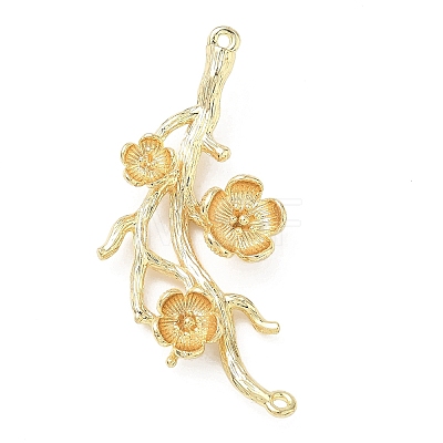 Brass Links Connector Charms KK-G601-06G-01-1