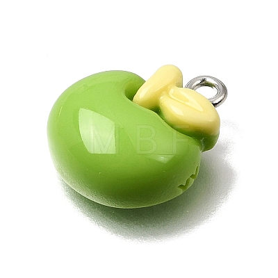 Opaque Resin Imitation Food Pendants RE-CBAAB56-09-1