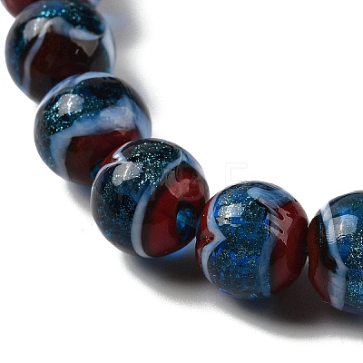 Handmade Lampwork Beads Strands LAMP-P062-02C-1