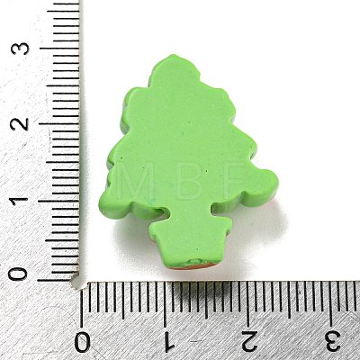 Christmas Opaque Resin Decoden Cabochons RESI-U006-04G-1