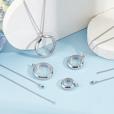 DIY Pendant Necklaces Making Kits DIY-BBC0003-06-1