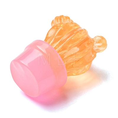 Transparent Resin Cabochons RESI-R437-02C-1