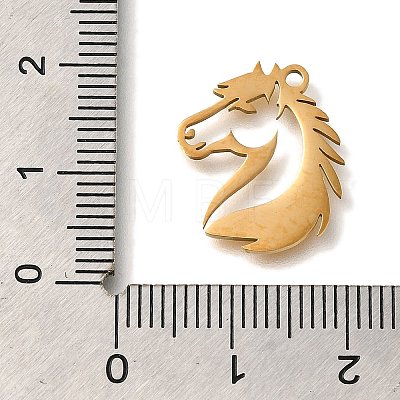 201 Stainless Steel Pendants STAS-R136-19G-1