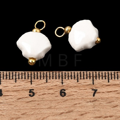Handmade Porcelain Pendants PR-CBA0027-02G-01-1