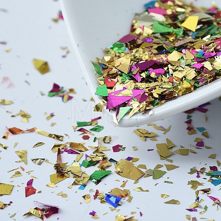 Plastic Candy Sequins/Paillette Chip X-DIY-I019-01N-1