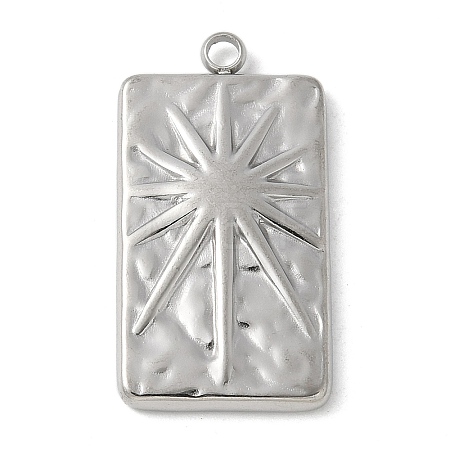 304 Stainless Steel Pendants STAS-L277-03A-P-1