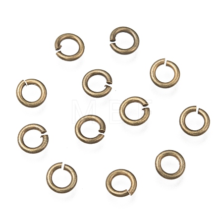 Brass Open Jump Rings JRC5MM-AB-1