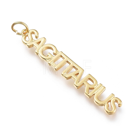 Brass Pendants X-ZIRC-I048-15G-02-1