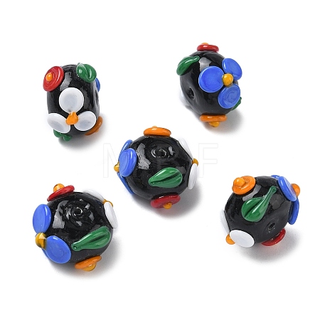Handmade Lampwork Enamel Beads LS-LAMP-Z020-06C-1
