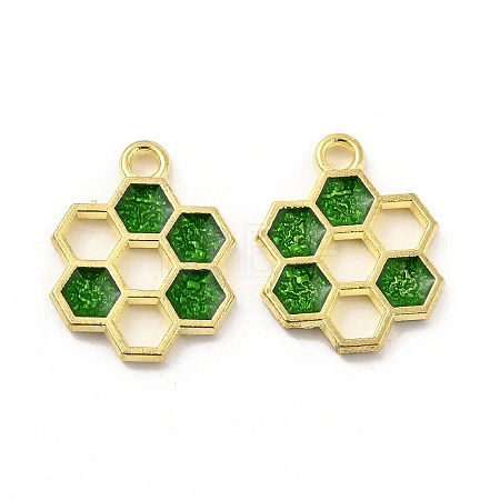 Alloy Enamel Pendants LS-ENAM-J650-06G-01-1