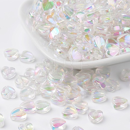 Eco-Friendly Transparent Acrylic Beads X-PL539-822-1