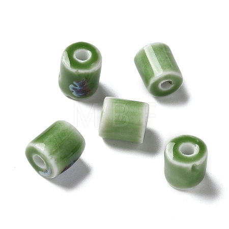 Handmade Porcelain Beads X1-PORC-L080-I16-1