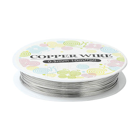 Round Copper Jewelry Wire CW0.5mm006-1